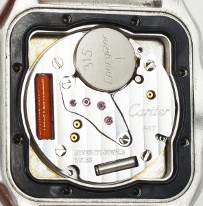 cartier watch quartz movement