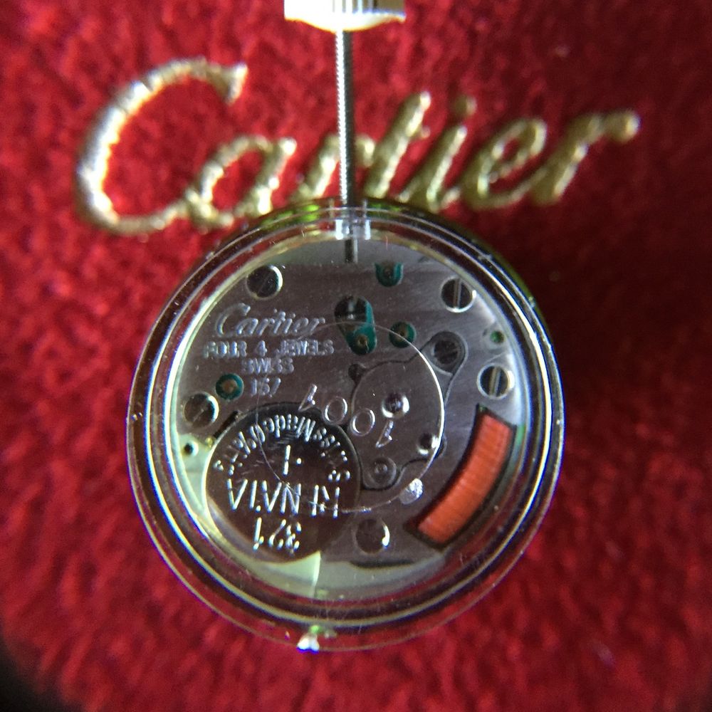 who makes cartier watch movements