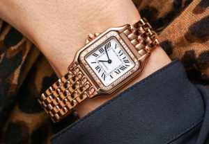 The noble replica Panthère De Cartier WJPN0008 watches are designed for females.