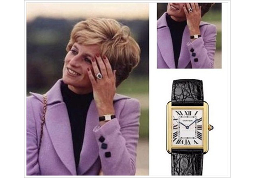 princess diana tank watch