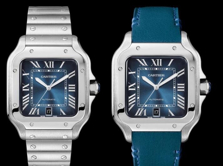 The Roman numerals hour markers ensure the ultimate legibility.