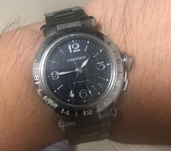It is rare to see such a distinctive Cartier nowadays.