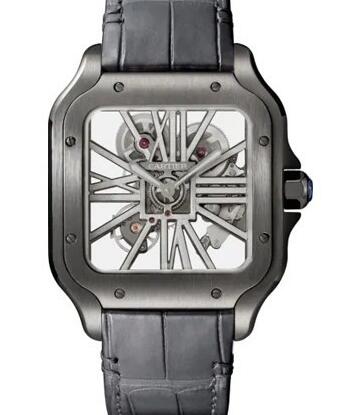 cartier santos skeleton replica