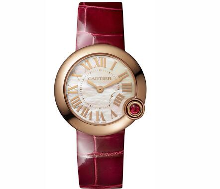 The Ballon Bleu De Cartier fake watches look passionate and charming.