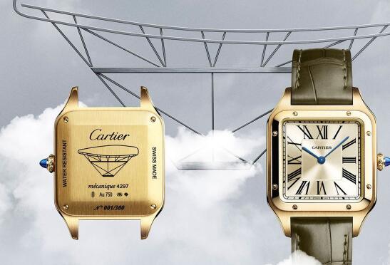 The Cartier Santos-Dumont fake watches are good choices for men.