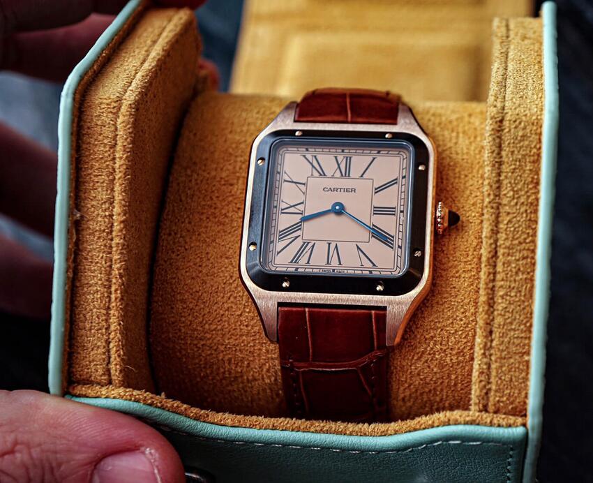 Perfect Canada Replica Santos De Cartier x Arab Watches Club: Doing ...