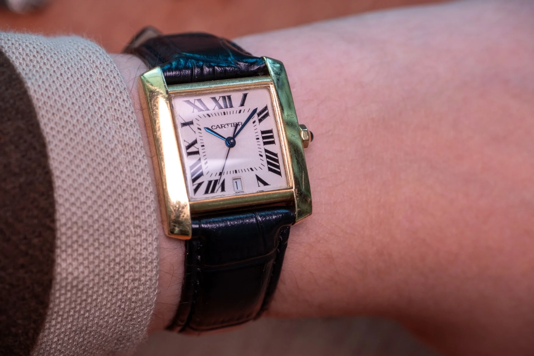 How the Perfect Replica Cartier Tank Française changed over the decades ...